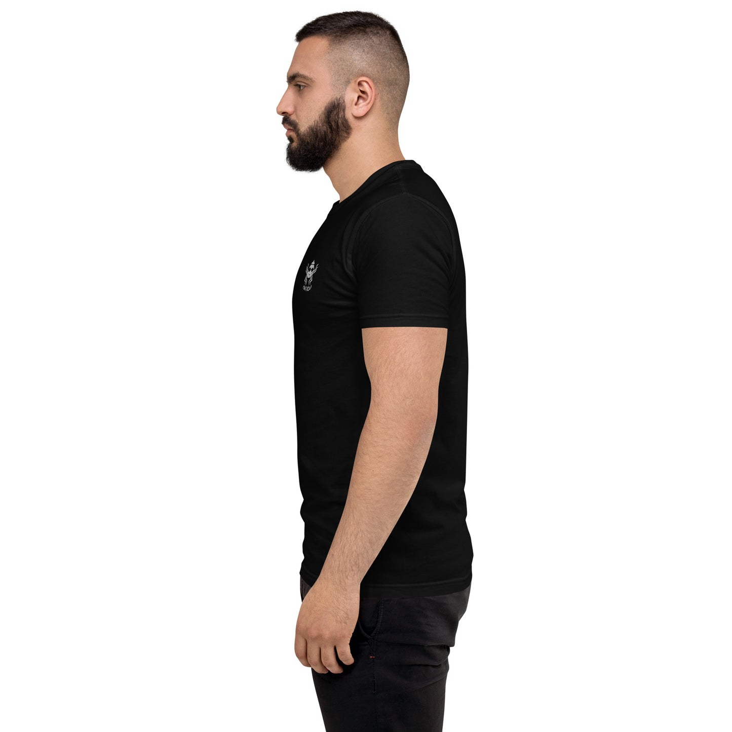 T-shirt à Manches Courtes CHVTROU (logo blanc)