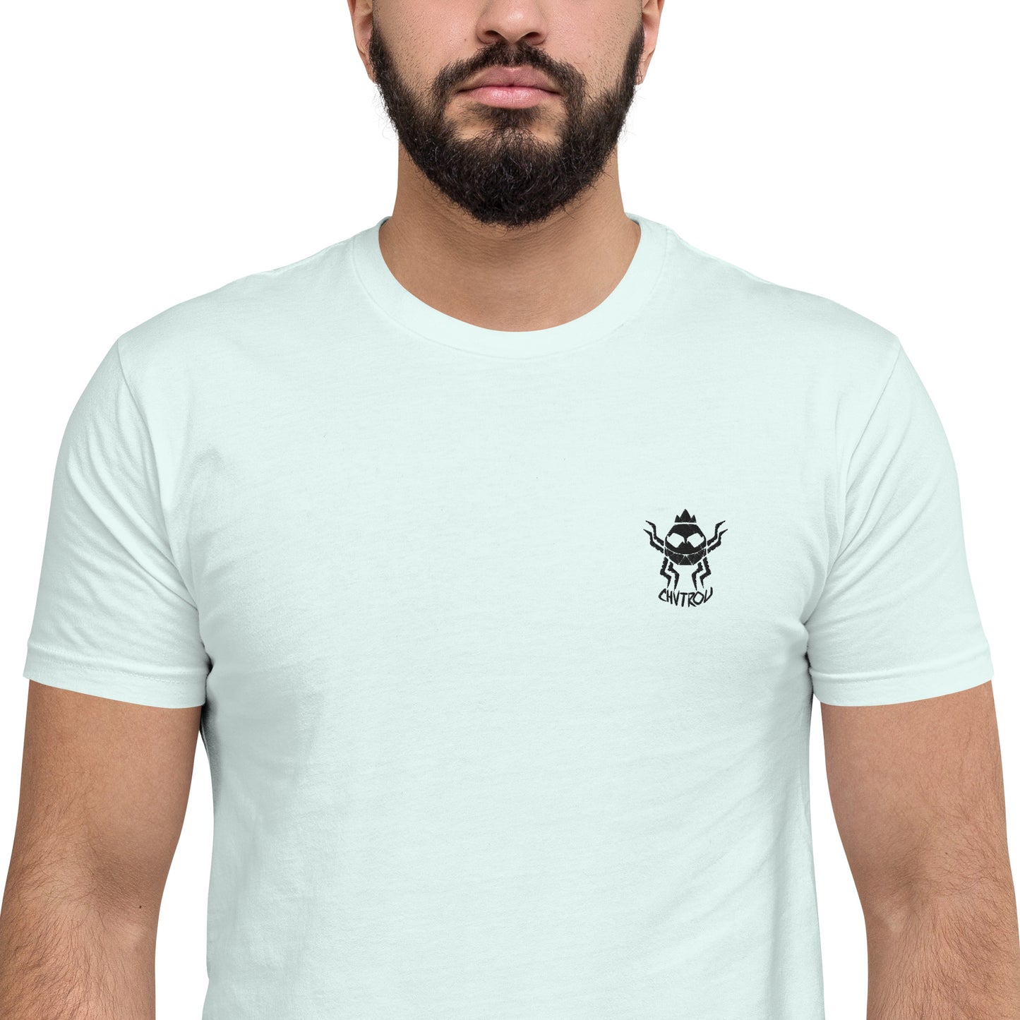T-shirt à Manches Courtes CHVTROU (logo noir)