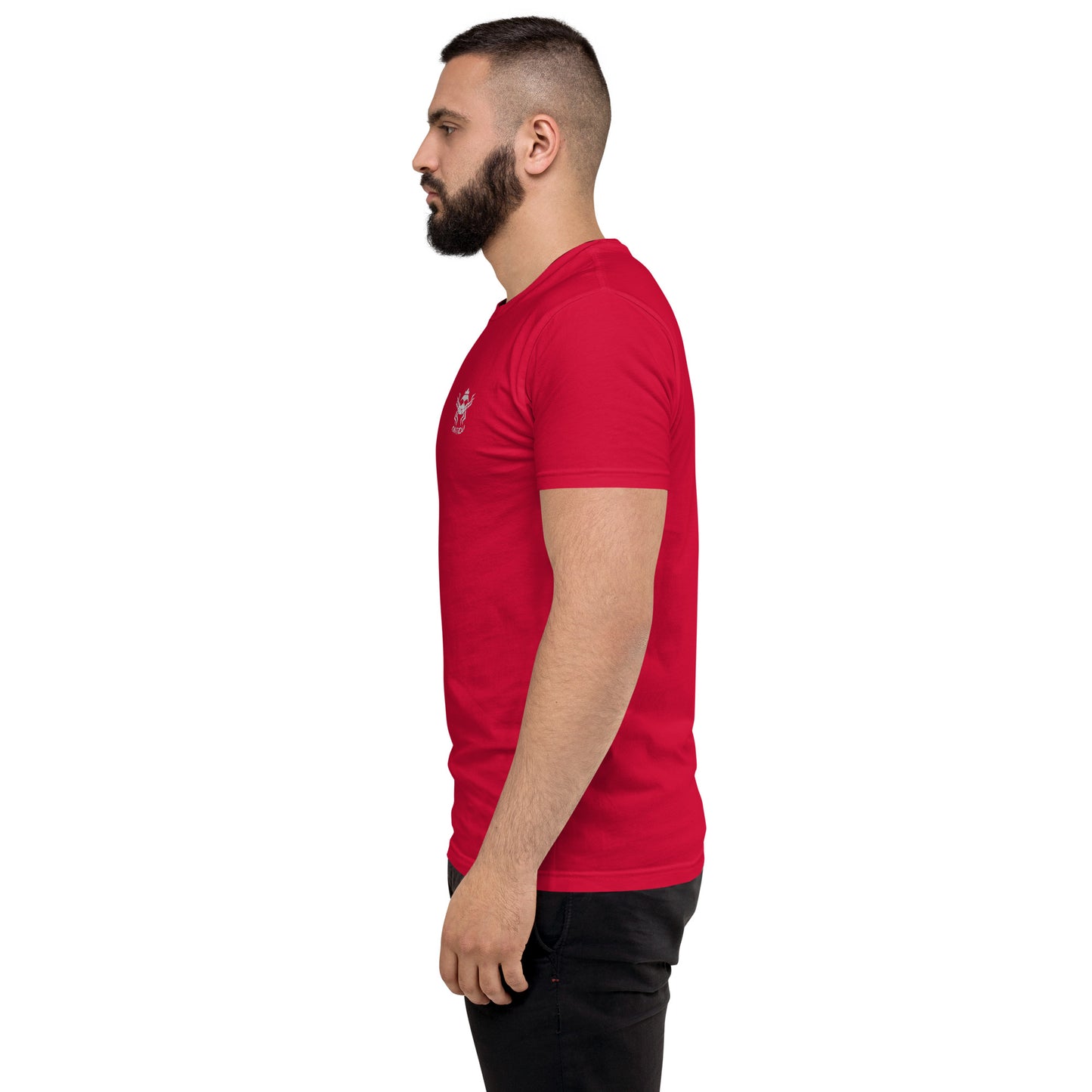 T-shirt à Manches Courtes CHVTROU (logo blanc)