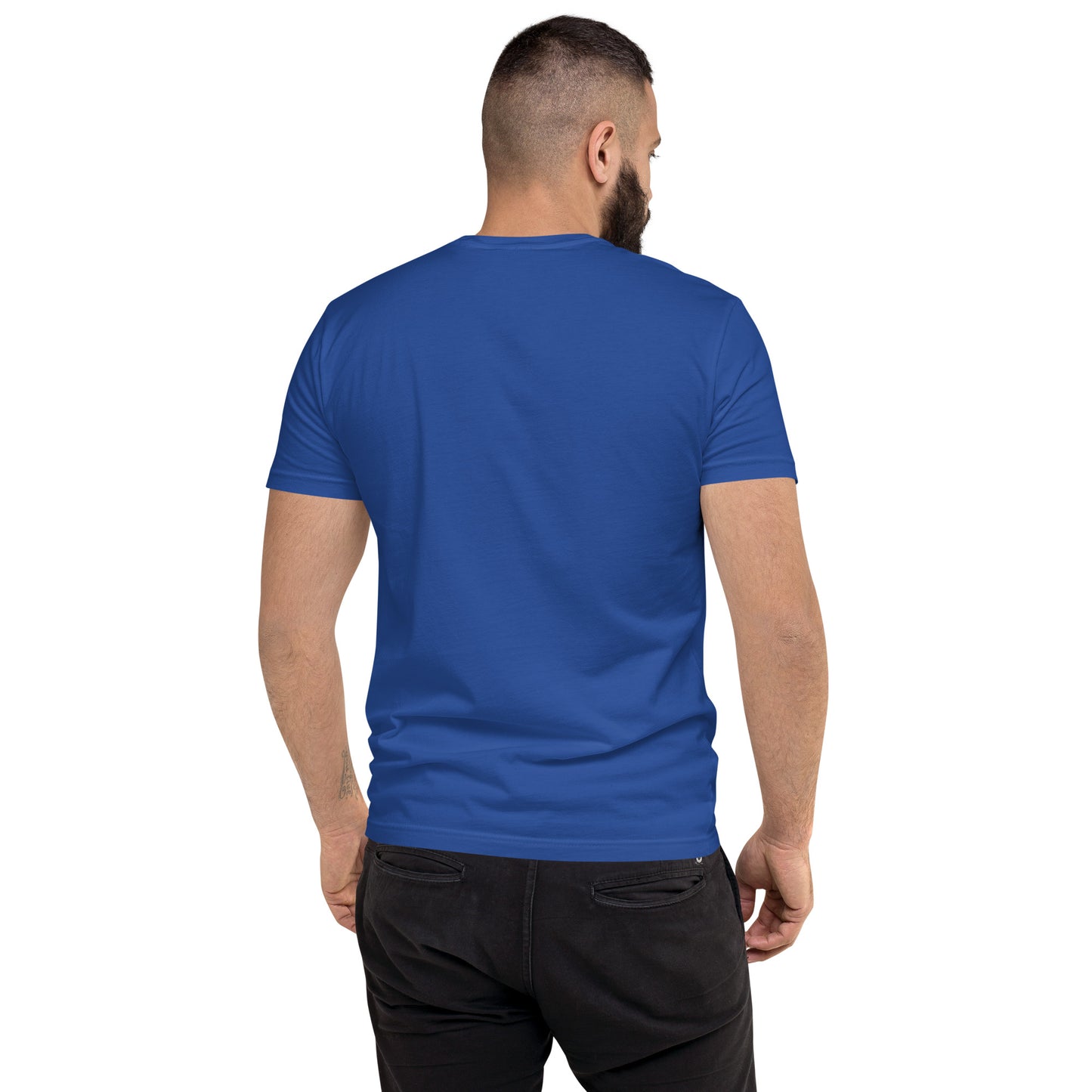 T-shirt à Manches Courtes CHVTROU (logo blanc)