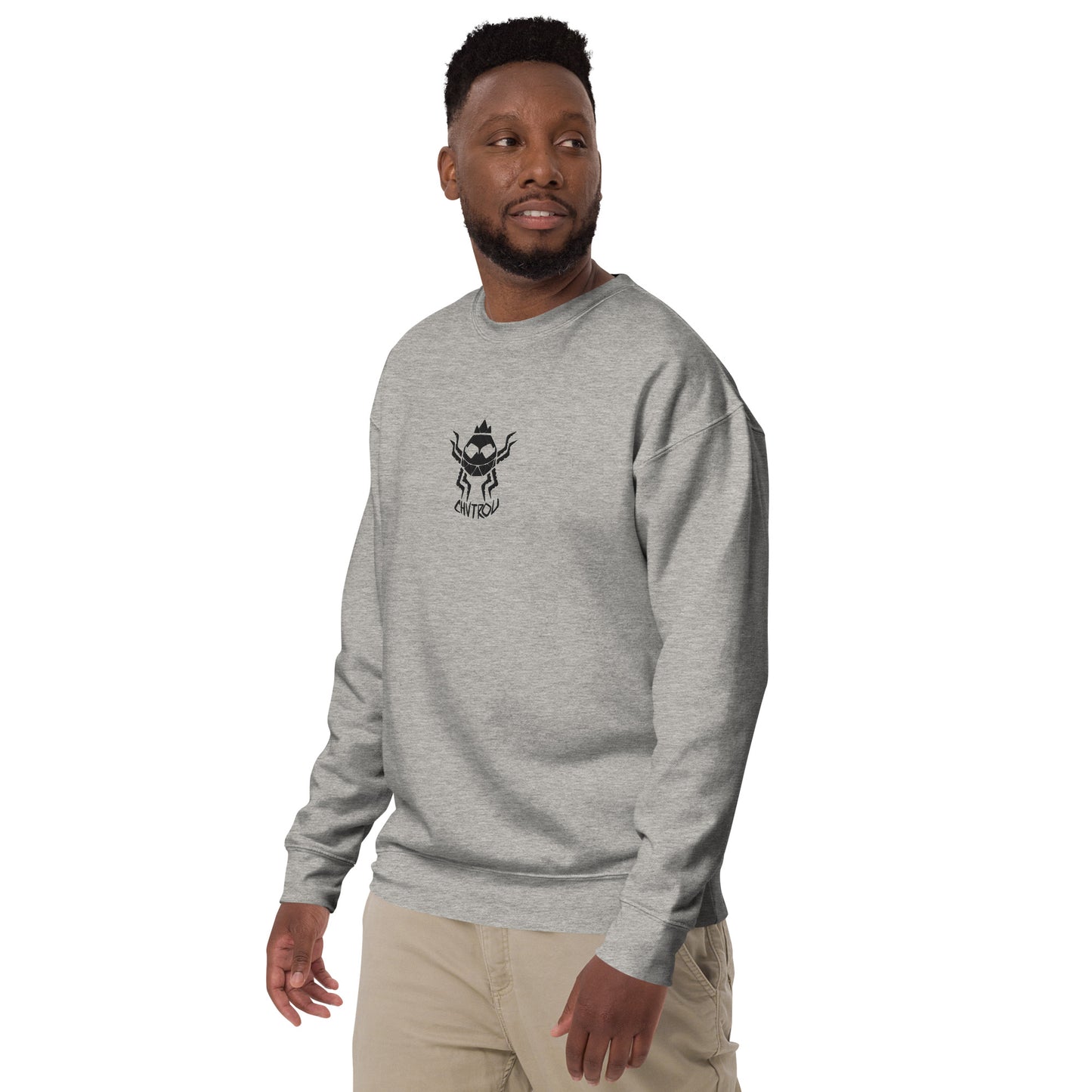 Sweatshirt Unisexe CHVTROU (logo noir)
