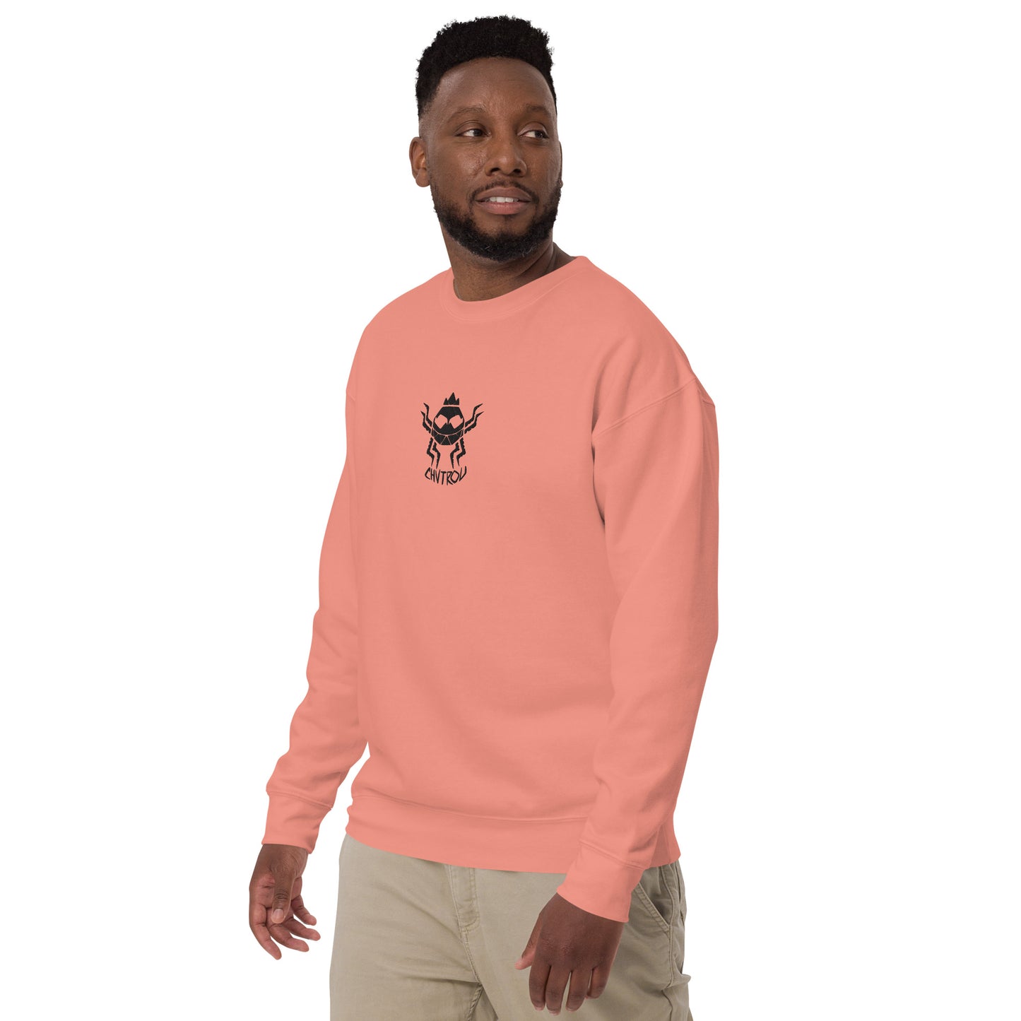 Sweatshirt Unisexe CHVTROU (logo noir)