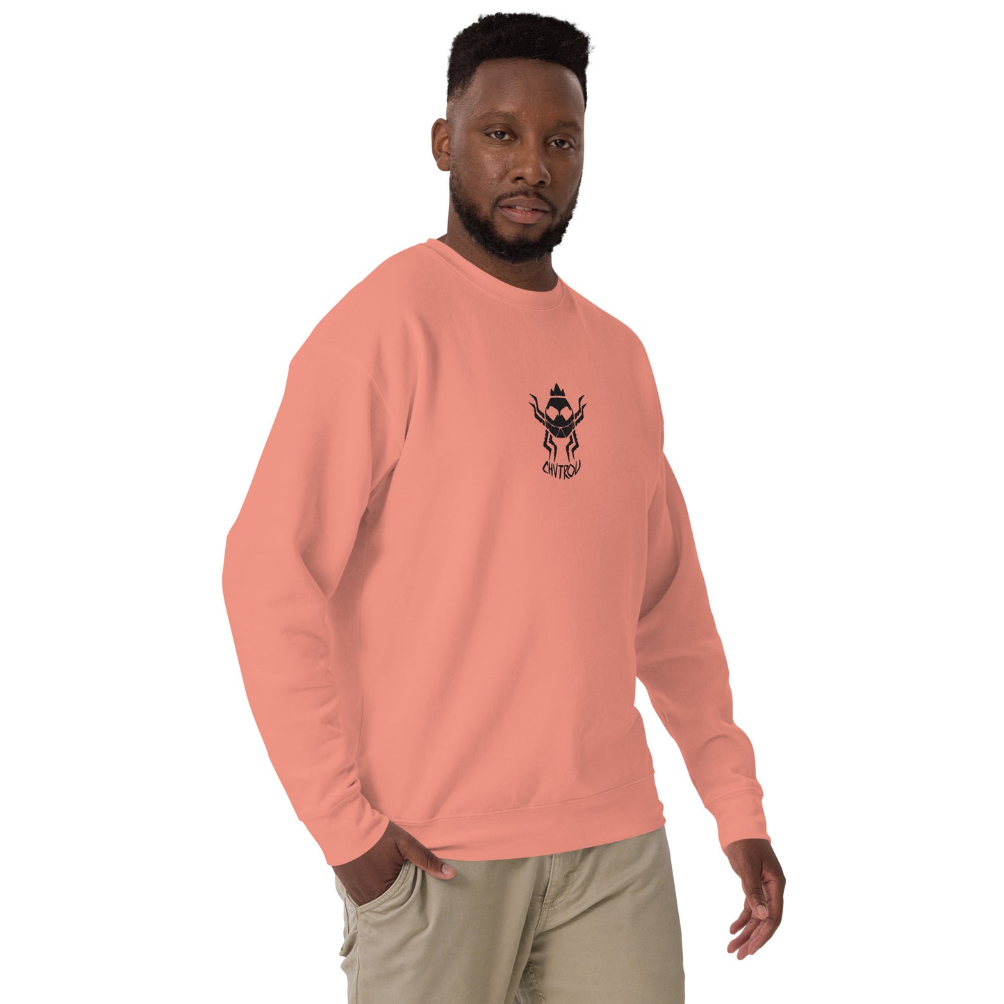 Sweatshirt Unisexe CHVTROU (logo noir)