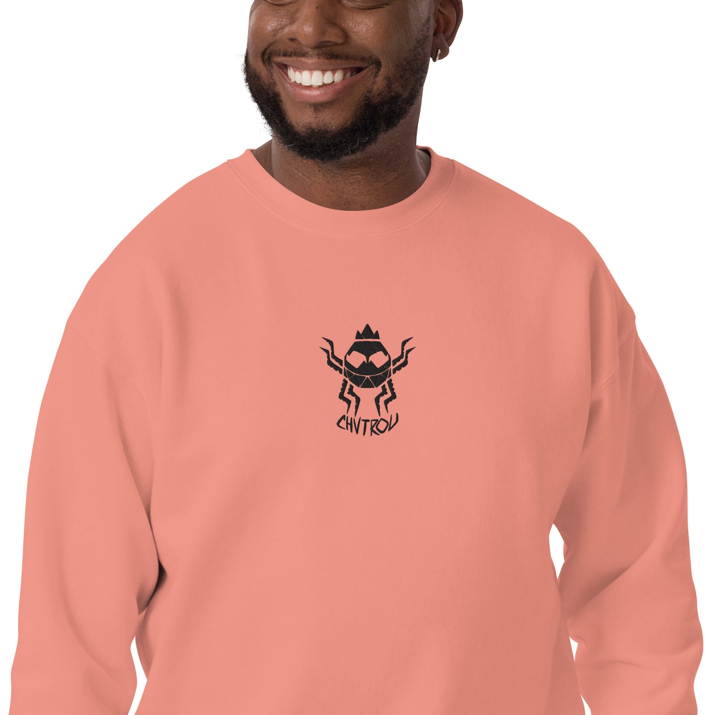 Sweatshirt Unisexe CHVTROU (logo noir)