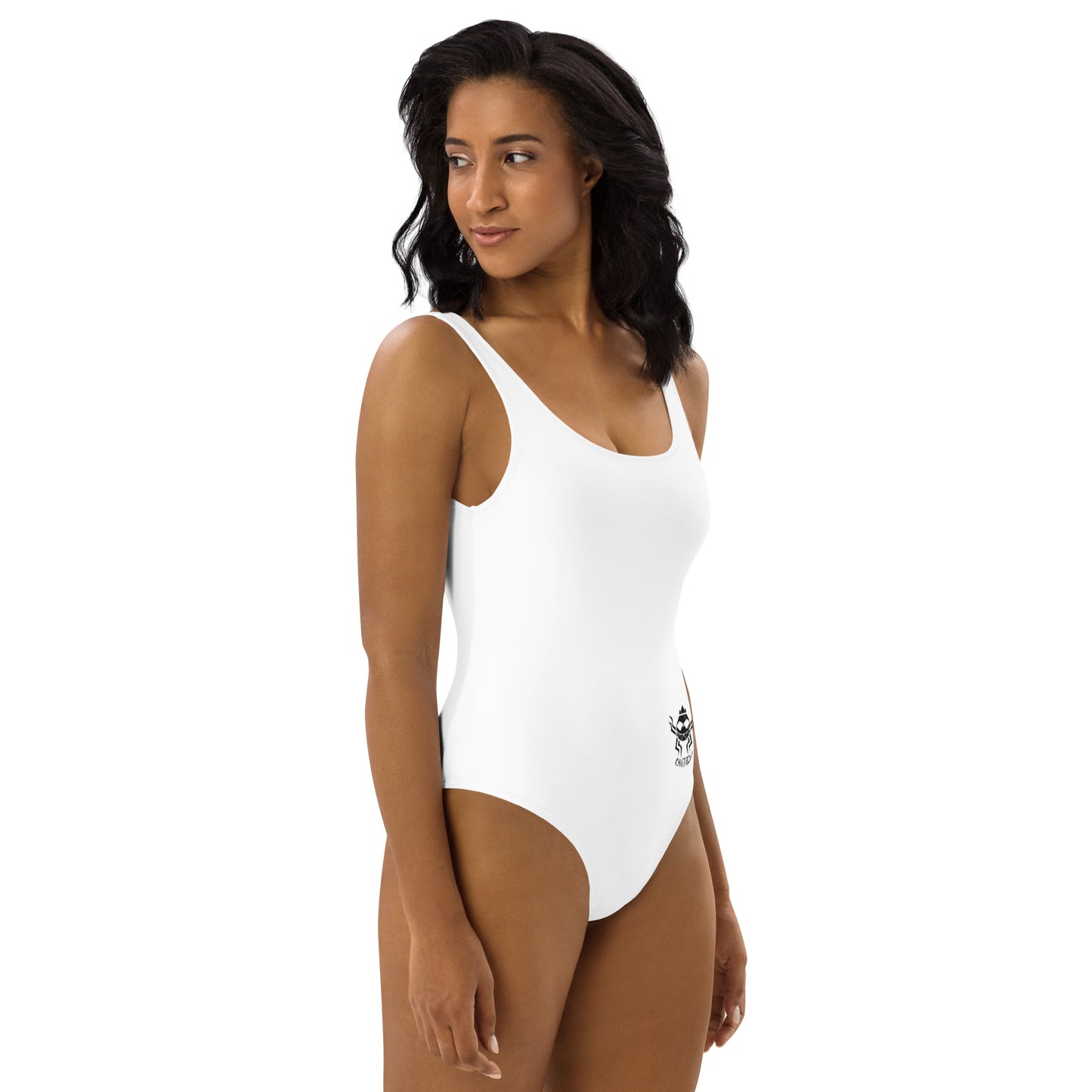 Maillot de Bain  CHVTROU 1 Pièce (logo hanche)