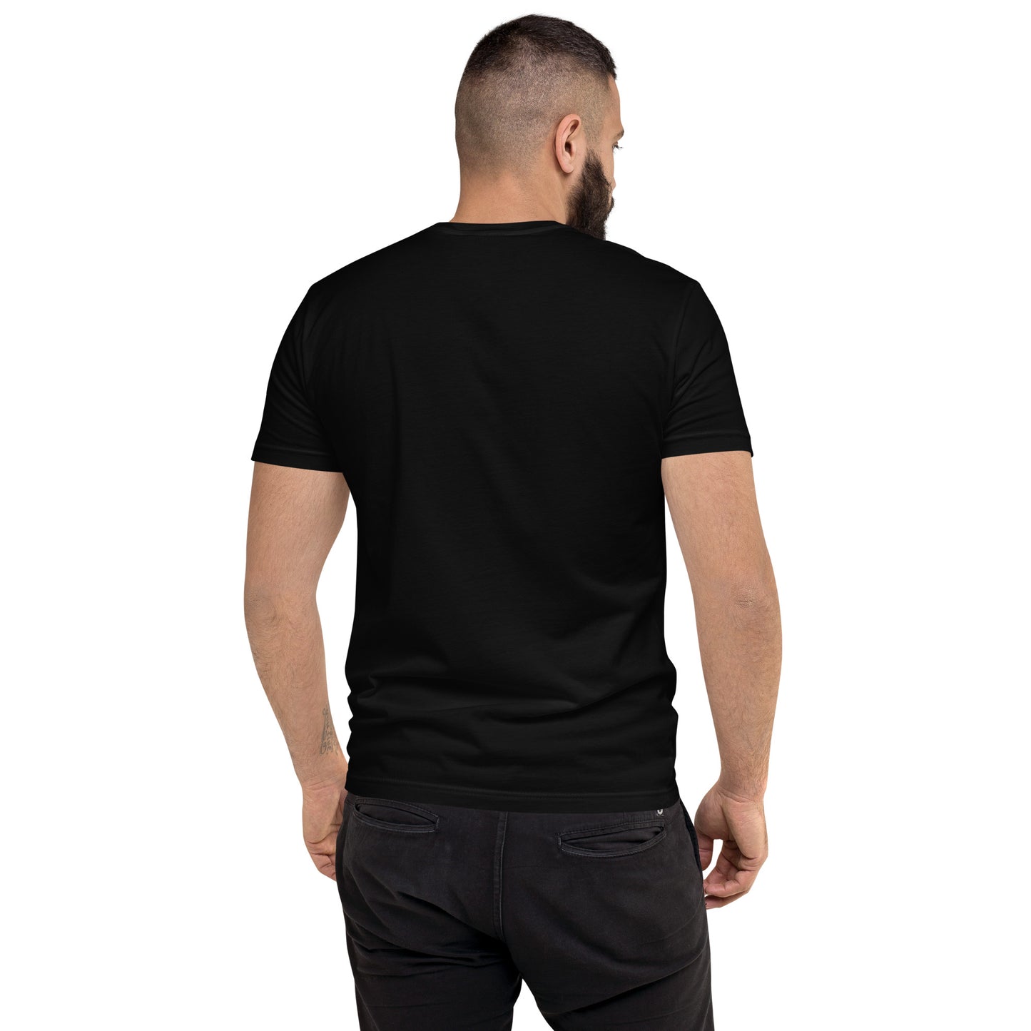 T-shirt à Manches Courtes CHVTROU (logo blanc)