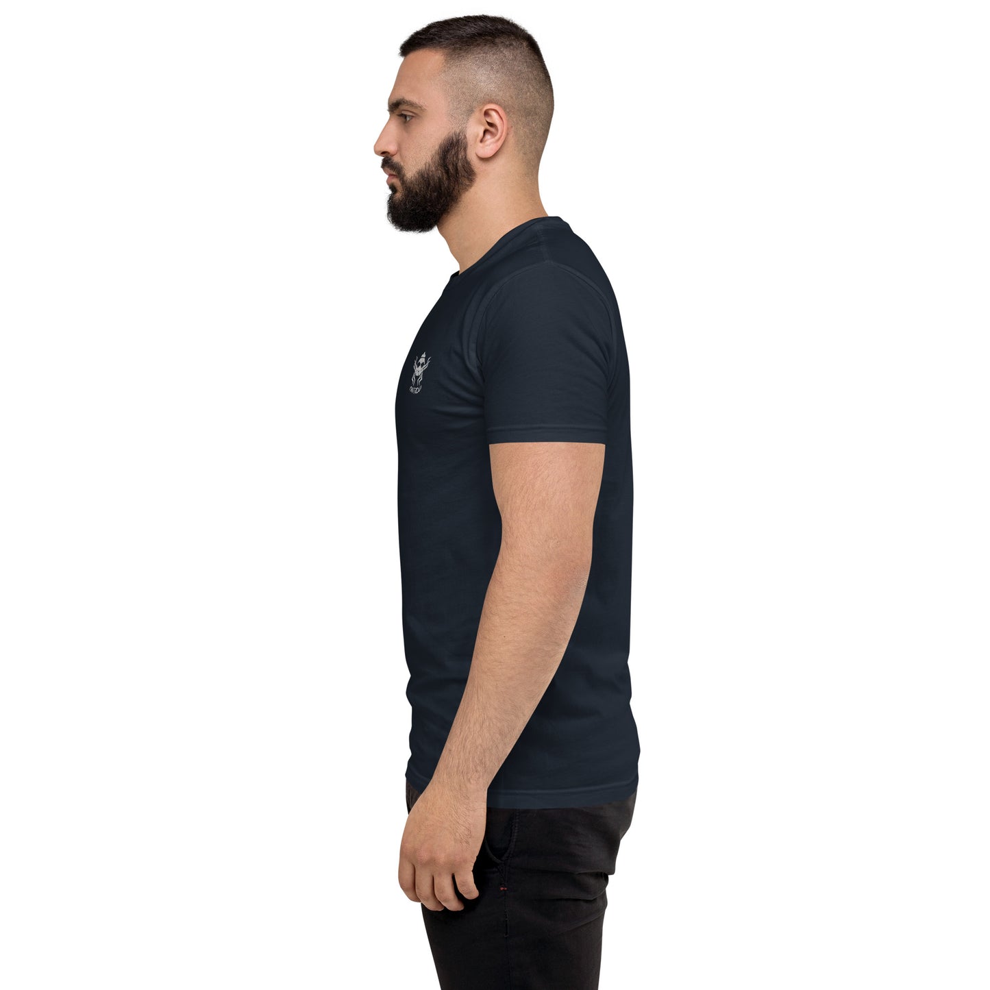 T-shirt à Manches Courtes CHVTROU (logo blanc)