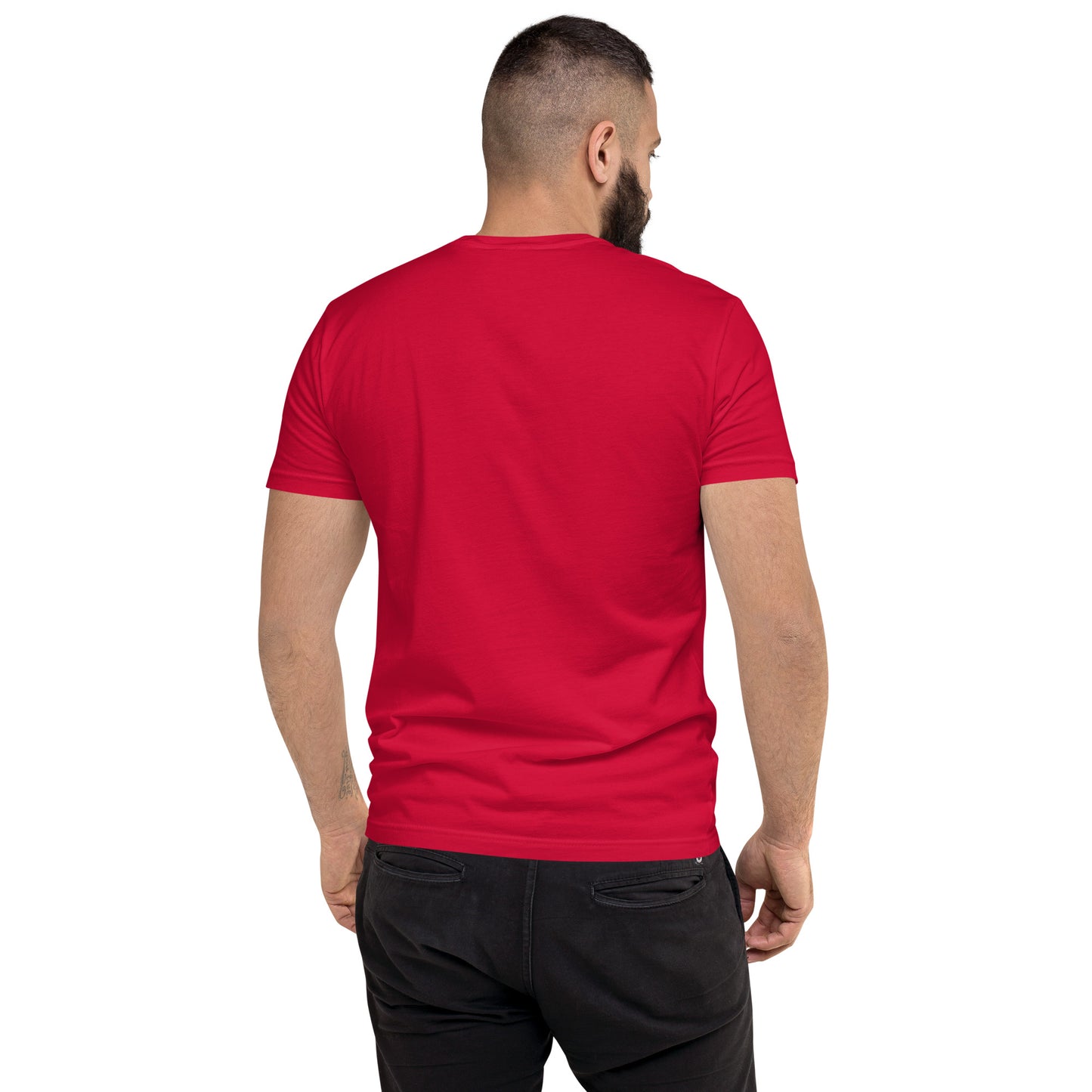 T-shirt à Manches Courtes CHVTROU (logo blanc)