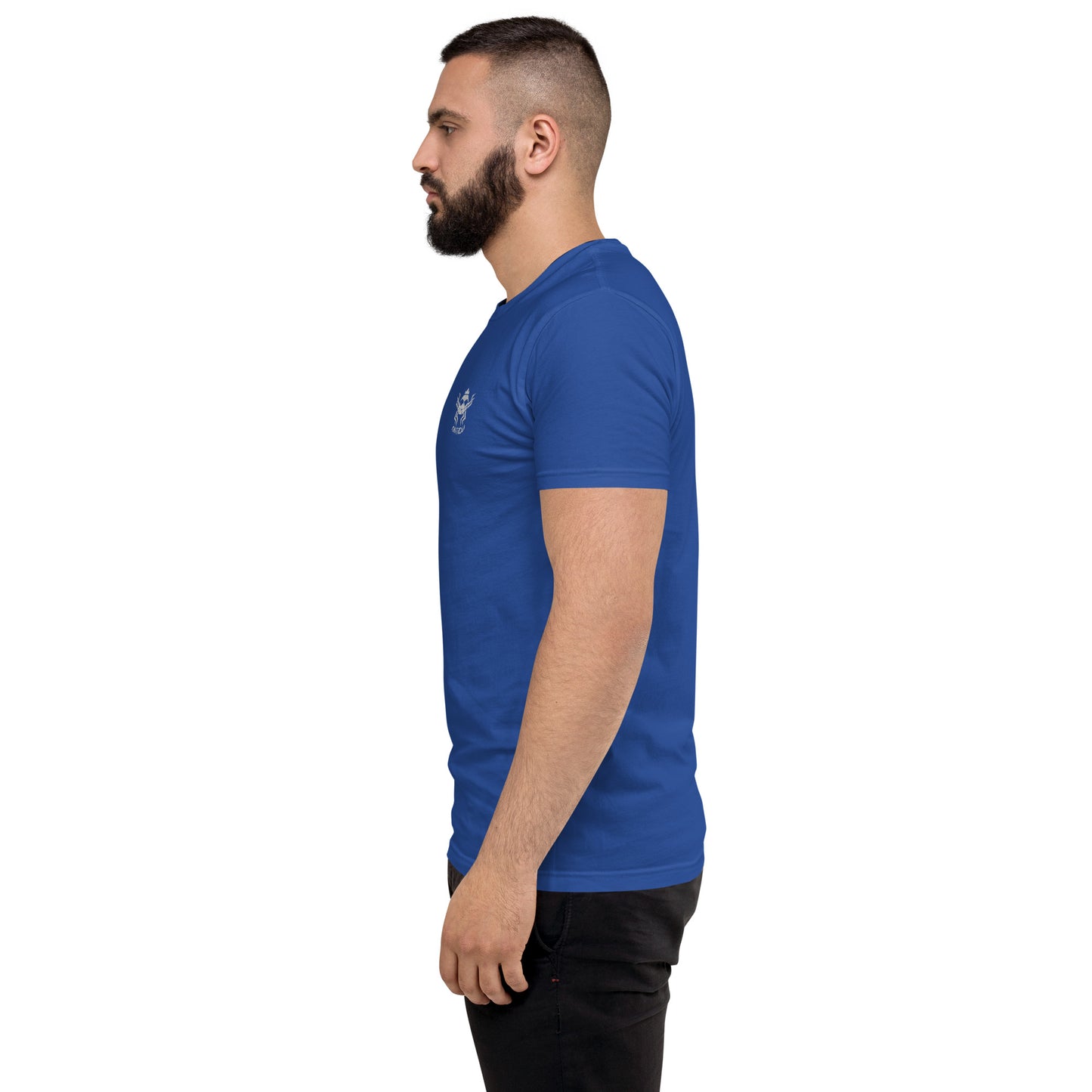 T-shirt à Manches Courtes CHVTROU (logo blanc)