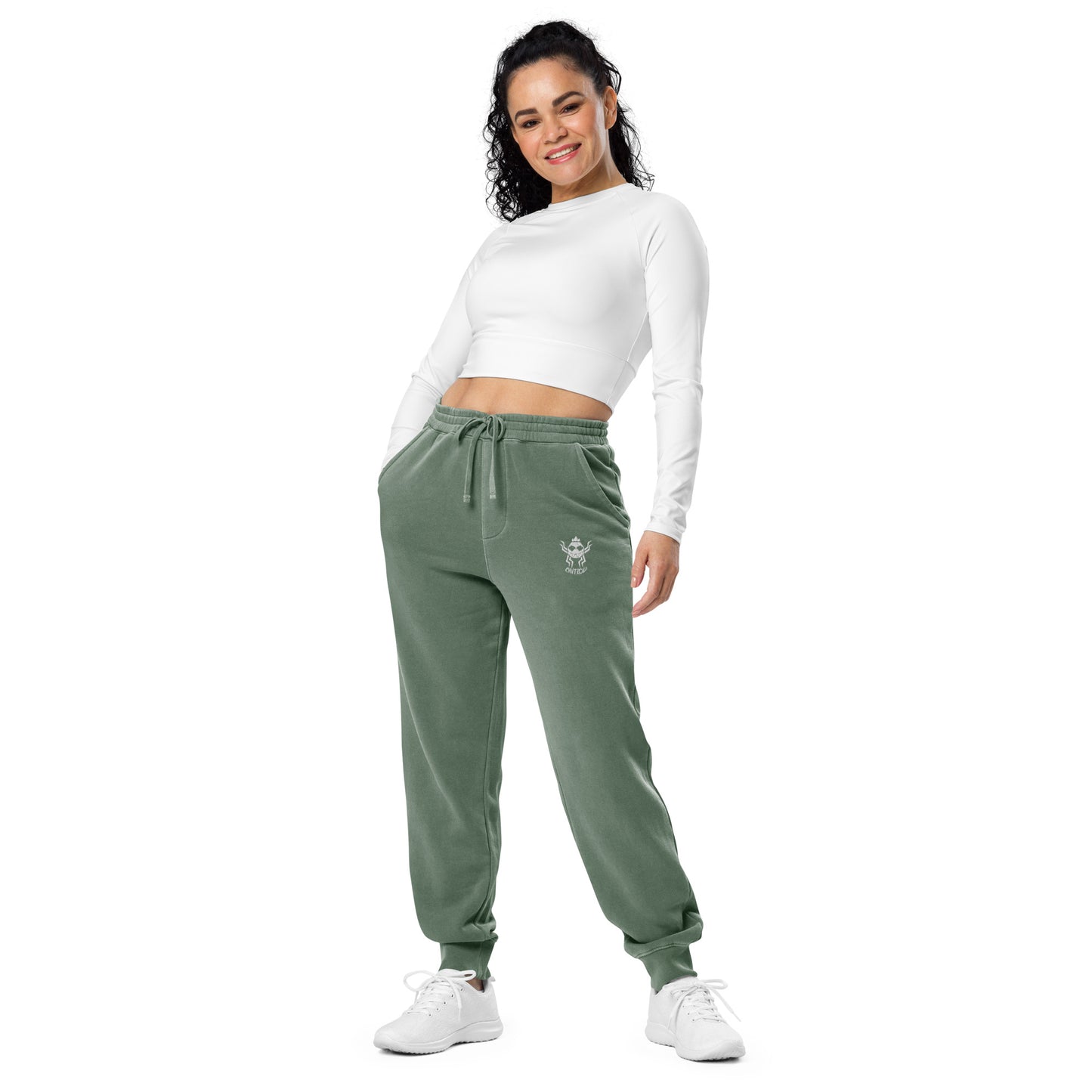 Pantalon de sport CHVTROU (logo blanc)