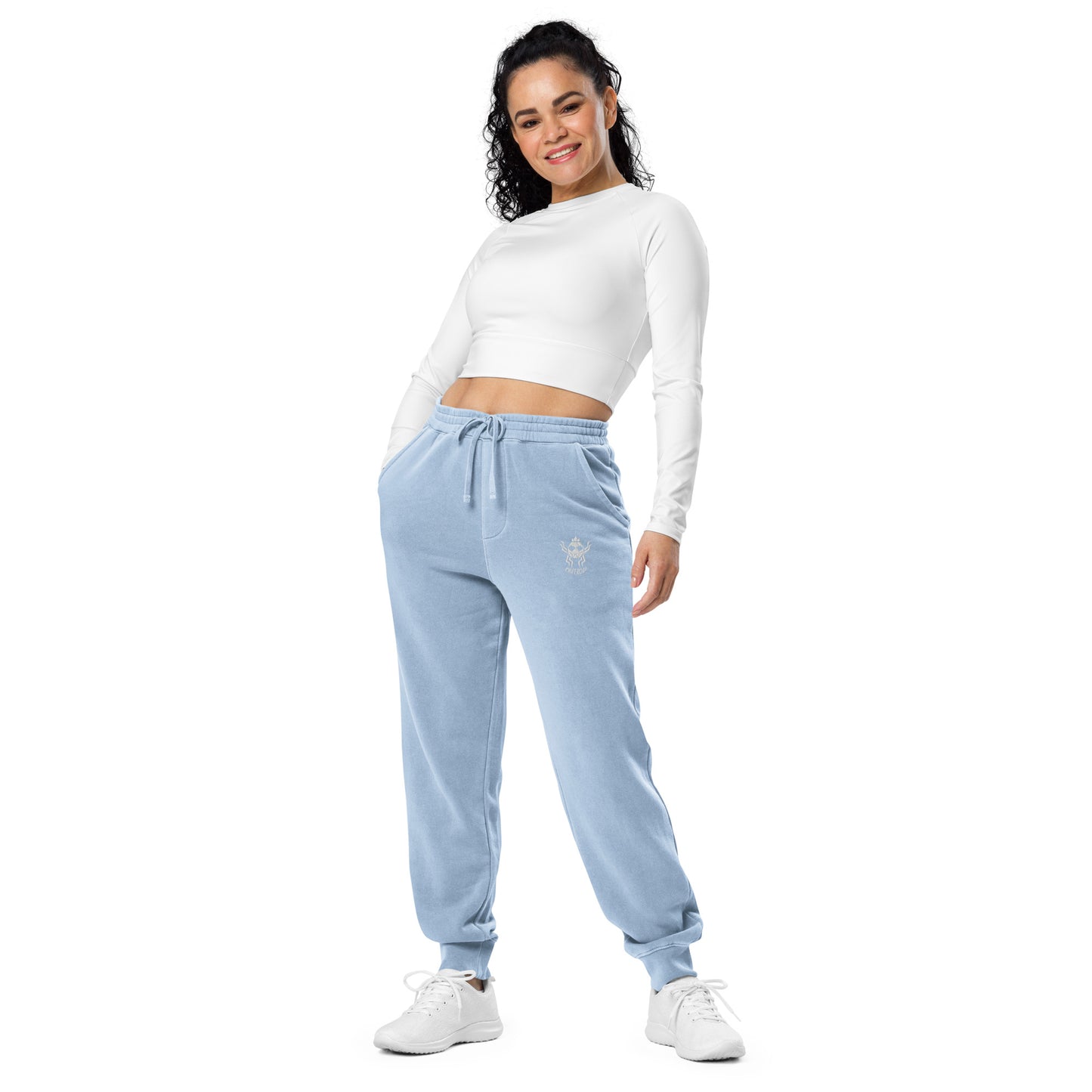 Pantalon de sport CHVTROU (logo blanc)