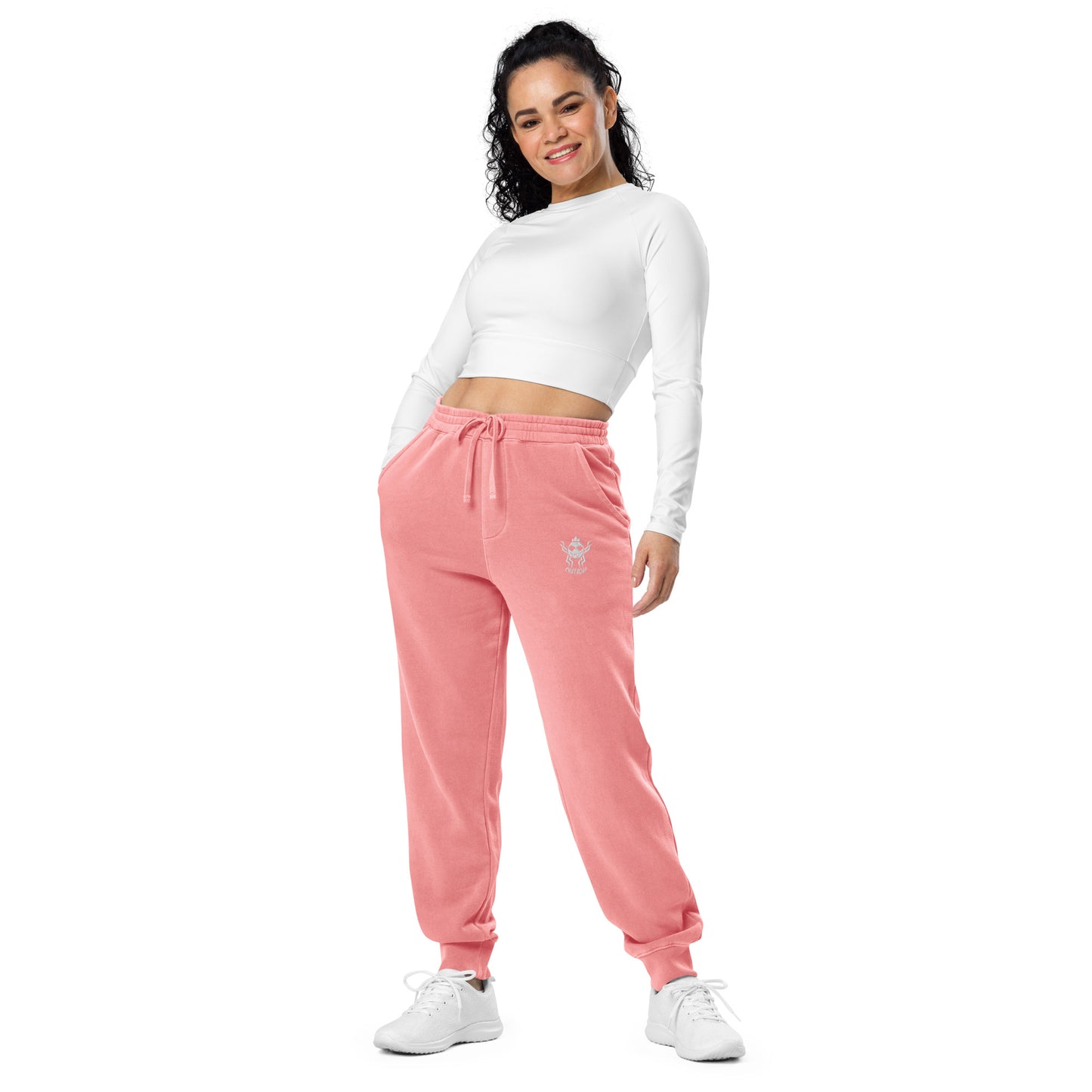 Pantalon de sport CHVTROU (logo blanc)